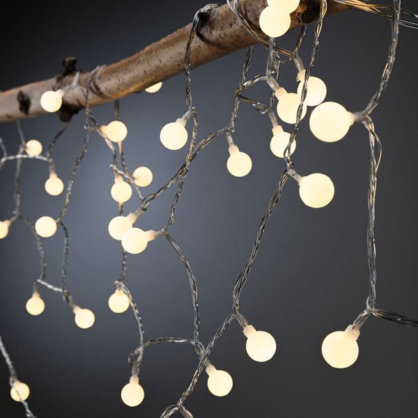 Paulmann Plug & Shine LED lanț luminos mini, 7,5 m, reglabil, Negru, Plastic