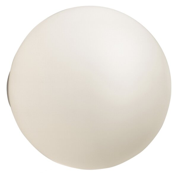 Lampă de perete Artemide, Dioscuri, reglabil, Alb, Zona coridorului, Sticlă, Design