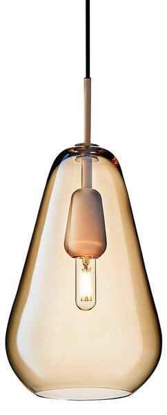 Lustră Pendul Nuura Aps, Anoli 1, reglabil, Auriu / Alamă, Camera de zi, Sticlă, Design