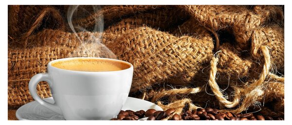 Tablou - O ceașcă de cafea (120x50 cm)