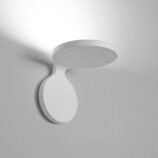 Lampă de perete Artemide, Alb, Camera de zi, Aluminiu