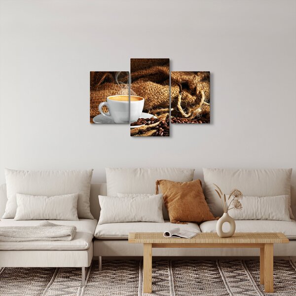 Tablou - O ceașcă de cafea (90x60 cm)