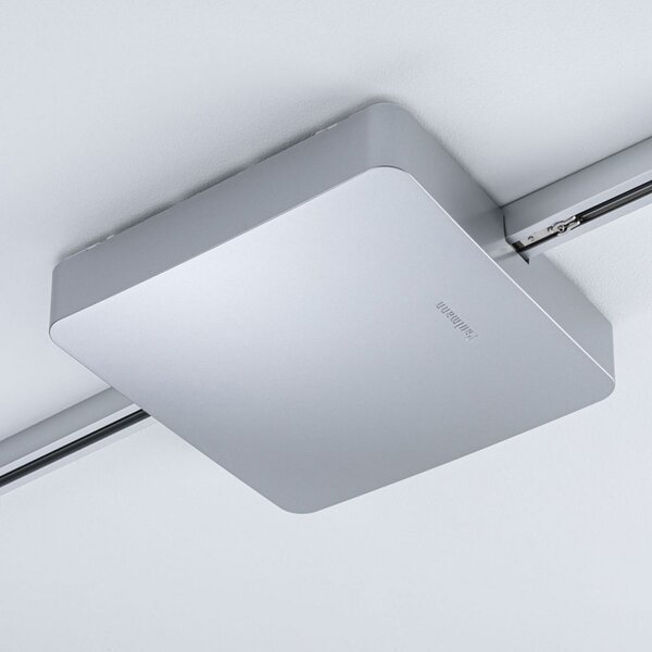 Paulmann URail alimentare centrală ZigBee crom mat, reglabil, Gri, Plastic