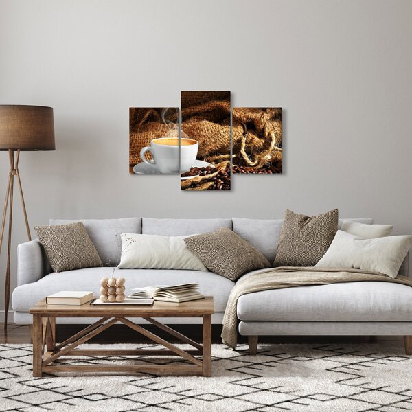 Tablou - O ceașcă de cafea (90x60 cm)