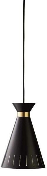 Lustră Pendul Warm Nordic, Cone, reglabil, Negru, Bucătărie, Metal, Vintage
