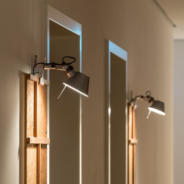 Spoturi Artemide, Tolomeo Micro Pinza, Metalic, Studiu / Birou, Aluminiu, Design
