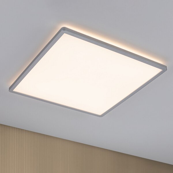 Paulmann Atria Shine panou 3 trepte crom 830 42x42, reglabil, Gri, Camera de zi / sufragerie, Plastic, Modern