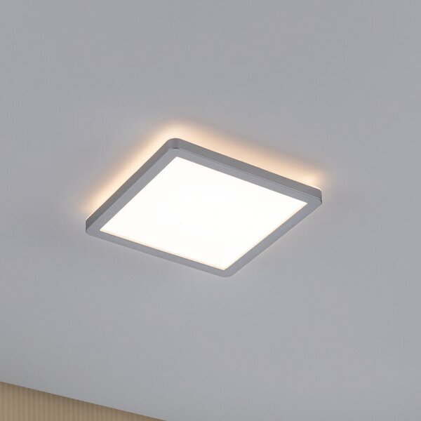 Paulmann Atria Shine panou on/off crom 830 19x19, Gri, Camera de zi / sufragerie, Plastic, Modern