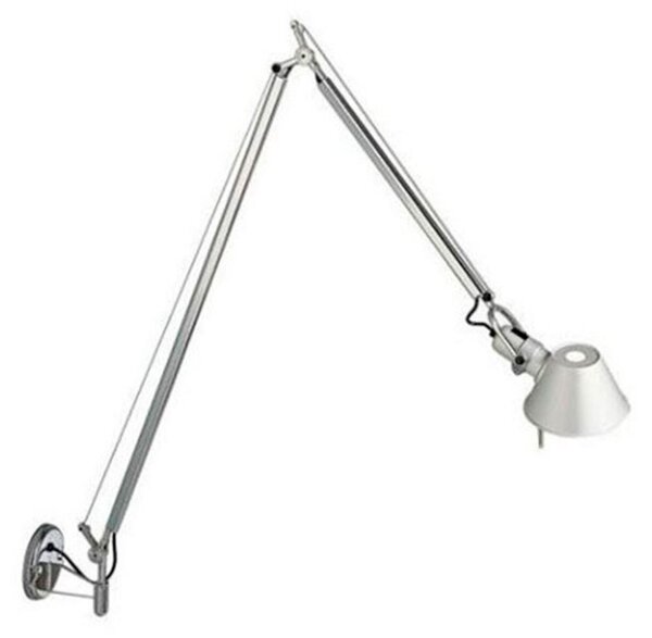 Lampă de perete Artemide, Metalic, Camera de zi, Aluminiu, Design