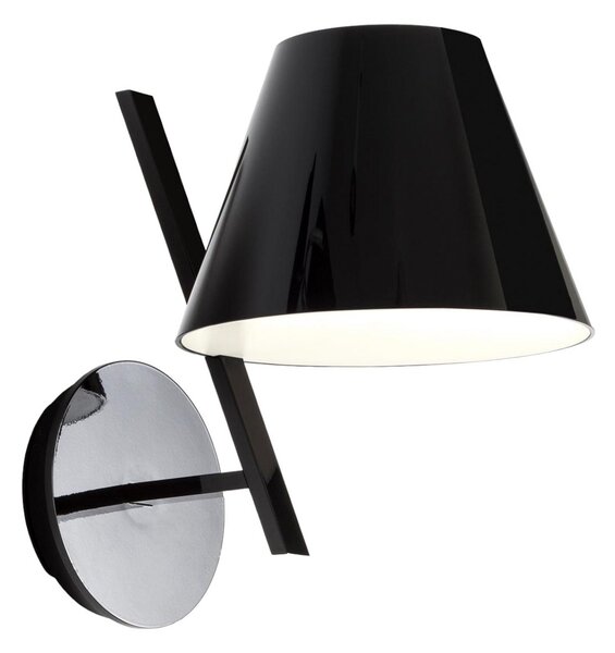 Lampă de perete Artemide, La Petite, Negru, Camera de zi, Metal, Design