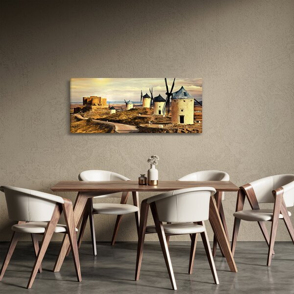 Tablou - Morile de vânt (120x50 cm)