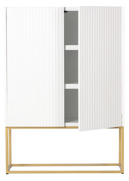Dulap Wavy white