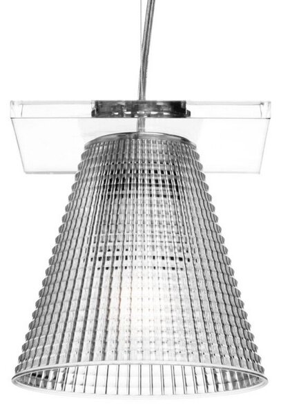 Lustră Pendul Kartell, Light-Air, Transparent, Camera de zi, Plastic, Design