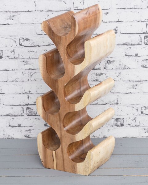 Raft pentru vinuri Depok 69,5cm natural