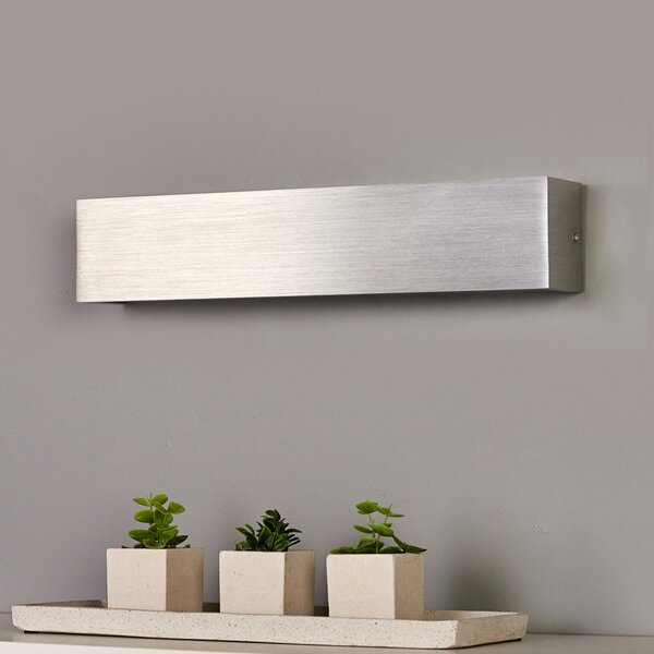 Lampă de perete Lindby, Ranik, Metalic, Zona coridorului, Metal, Modern