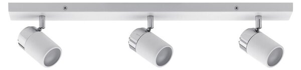 Paulmann Zyli spot tavan alb/crom 3 becuri, reglabil, Alb, Camera de zi / sufragerie, Metal, Modern