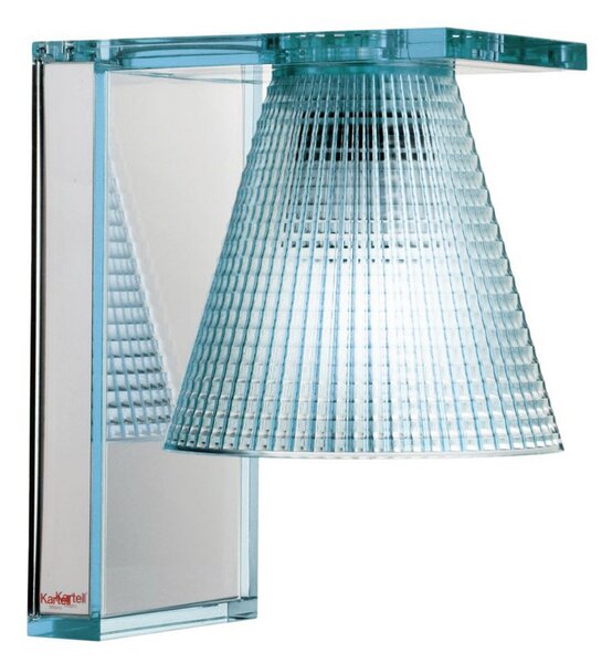 Lampă de perete Kartell, Light-Air, Albastru, Camera de zi, Plastic, Design
