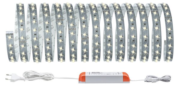Paulmann MaxLED 500 set bază IP20 alb cald 5m, reglabil, Gri, Camera de zi / sufragerie, Metal, Modern