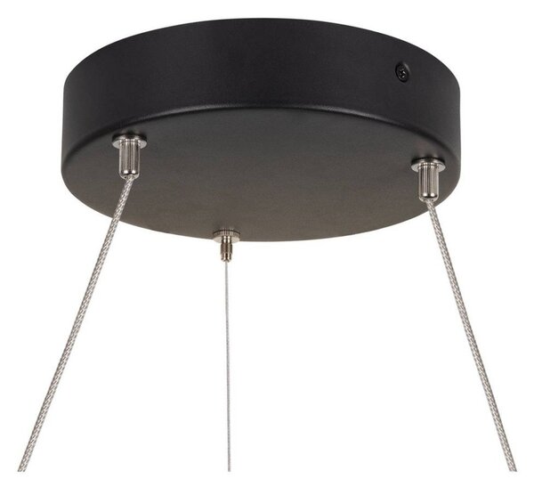 Lustră Pendul SLV, One 60, reglabil, Negru, Camera de zi, Aluminiu