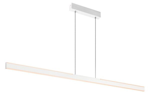 Lustră Pendul SLV, One Linear, reglabil, Alb, Bucătărie, Metal, Modern