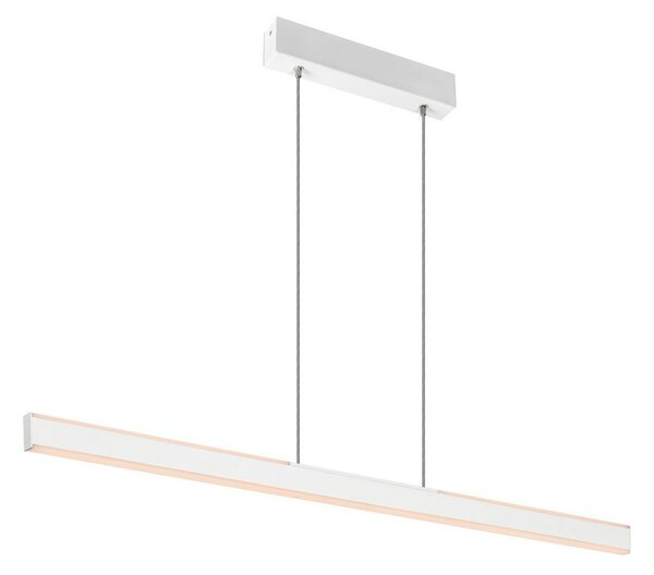 Lustră Pendul SLV, One Linear, reglabil, Alb, Bucătărie, Metal, Modern