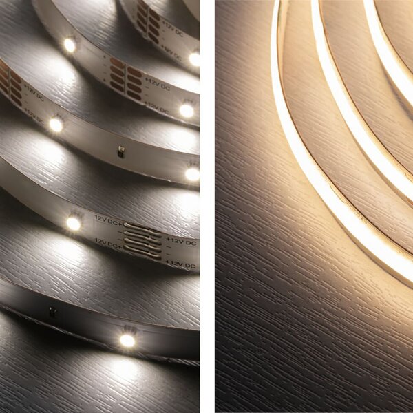 Paulmann MaxLED COB 1000 2.700 K 2,5m, reglabil, Gri, Camera de zi / sufragerie, Plastic, Modern