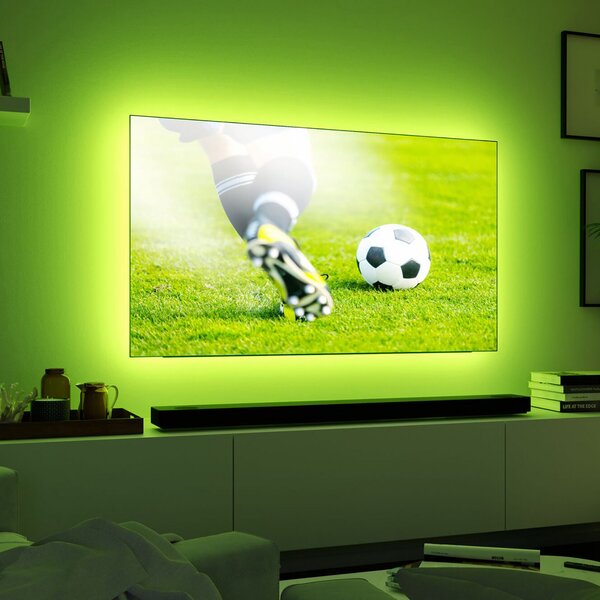 Paulmann MaxLED 250 RGBW Comfort Set TV 65 inch, reglabil, Camera de zi / sufragerie, Plastic, Modern