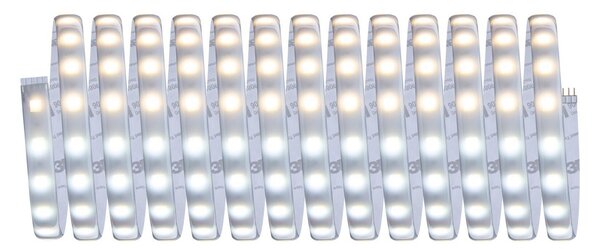 Paulmann MaxLED 500 set de bază IP44 CCT ZigBee 5m, reglabil, Gri, Camera de zi / sufragerie, Plastic, Modern
