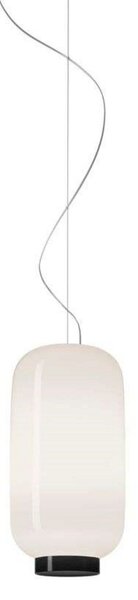 Lustră Pendul Foscarini, reglabil, Alb, Sala de mese, Sticlă