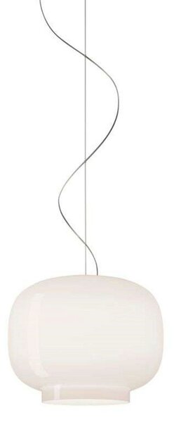 Lustră Pendul Foscarini, reglabil, Alb, Sala de mese, Sticlă