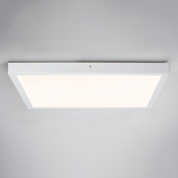 Paulmann Panou LED Lunar 60x60cm 27,4W 3.000K, Alb, Camera de zi / sufragerie, Plastic, Modern