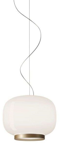 Lustră Pendul Foscarini, Auriu / Alamă, Sala de mese, Sticlă