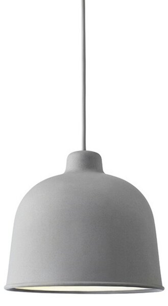 Lustră Pendul Muuto, Gri, Sala de mese, Bamboo