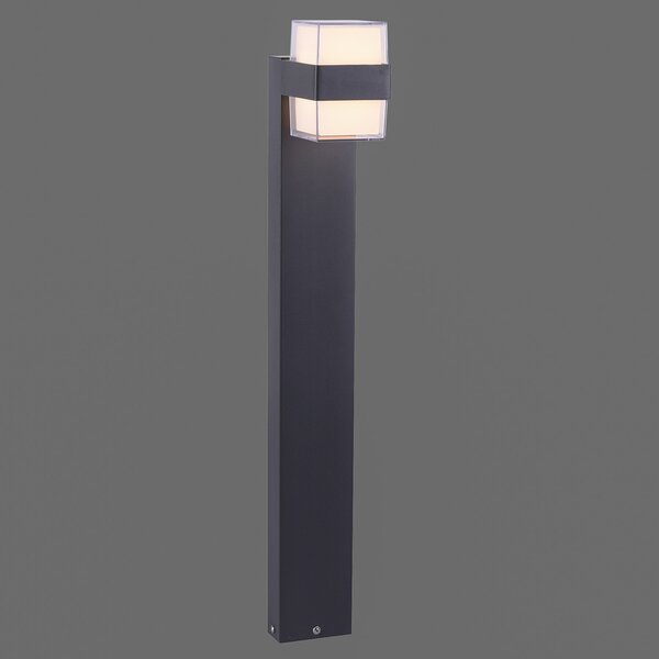 Paul Neuhaus Cara lampă LED de trotuar up/down, Negru, Metal, Modern