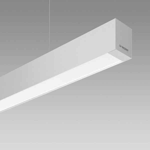 Regent Lighting Channel S Up 155cm 35W 840 DALI, reglabil, Alb, Studiu / Birou, Metal, Modern