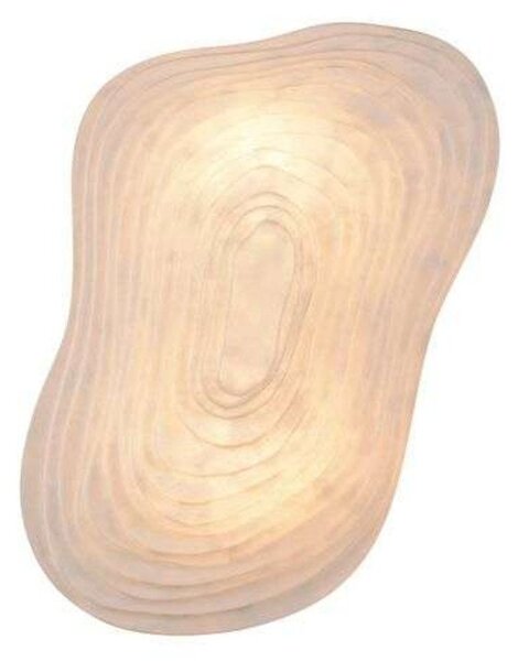Lampă de perete Forestier, Nebulis, reglabil, Alb, Camera de zi, Țesătură / Textil, Design