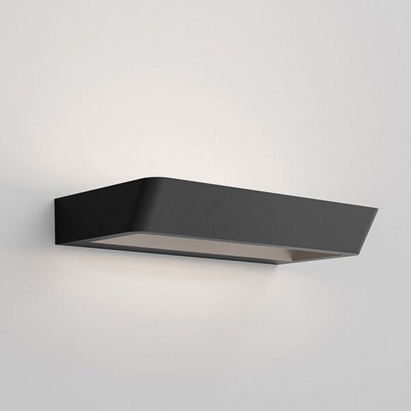 Rotaliana Belvedere W2 apli perete LED negru 2700K, Negru, Camera de zi / sufragerie, Metal, Design