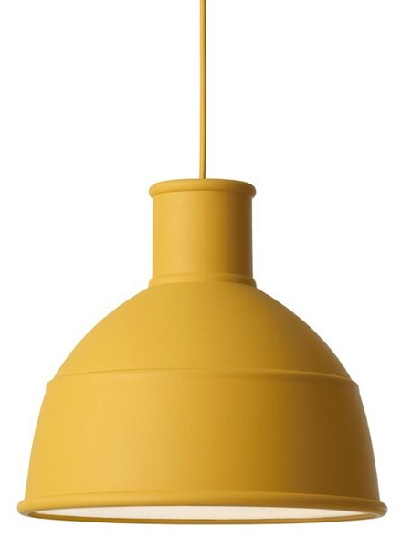 Lustră Pendul Muuto, Galben, Camera de zi, Plastic, Design