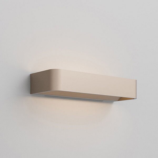 Rotaliana Frame W2 aplică perete LED bronz 2700K, reglabil, Bej, Camera de zi / sufragerie, Metal, Design