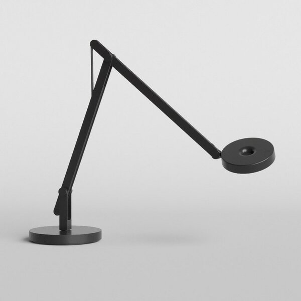 Rotaliana String Mini DTW masă negru, reglabil, Negru, Studiu / Birou, Metal, Design
