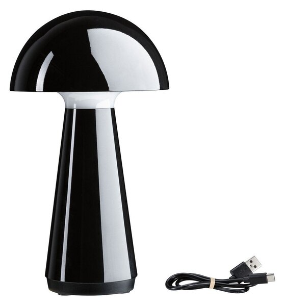 Lampă de Exterior Paulmann, Onzo, reglabil, Negru, Camera de zi, Plastic, Modern