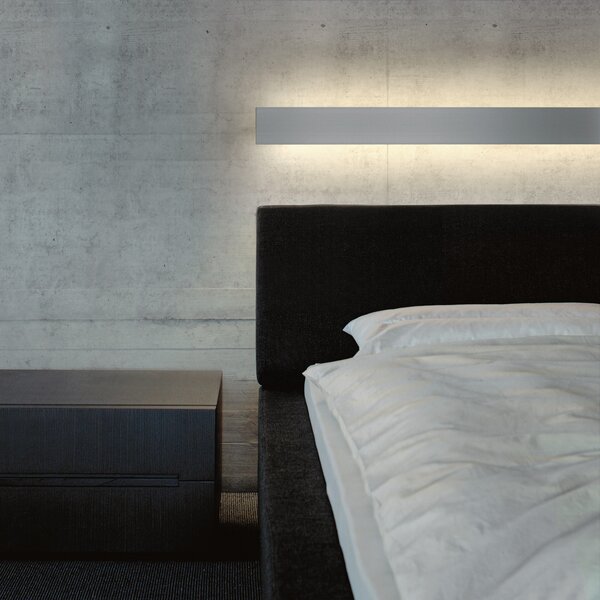 Ribag Metron Corp de iluminat cu baghetă LED, alb, lungime 60 cm 3.000 K DALI, reglabil, Alb, Studiu / Birou, Metal