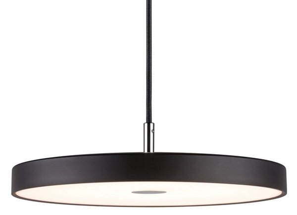 Lustră Pendul Paulmann, Hildor, reglabil, Negru, Camera de zi, Metal, Modern