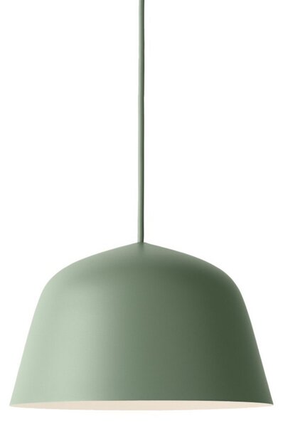 Lustră Pendul Muuto, Verde, Camera de zi, Aluminiu