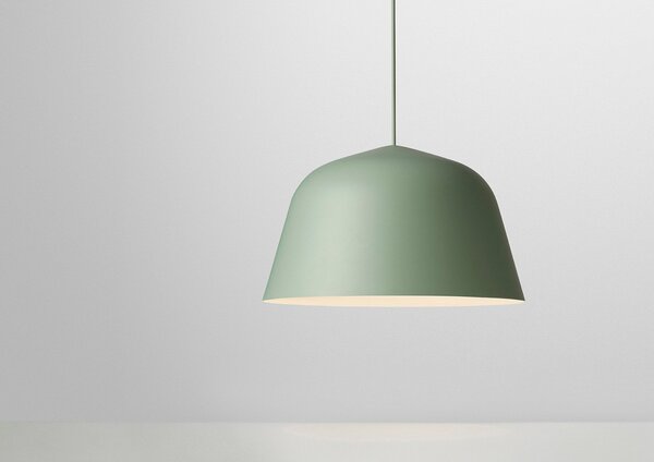 Lustră Pendul Muuto, Verde, Sala de mese, Aluminiu