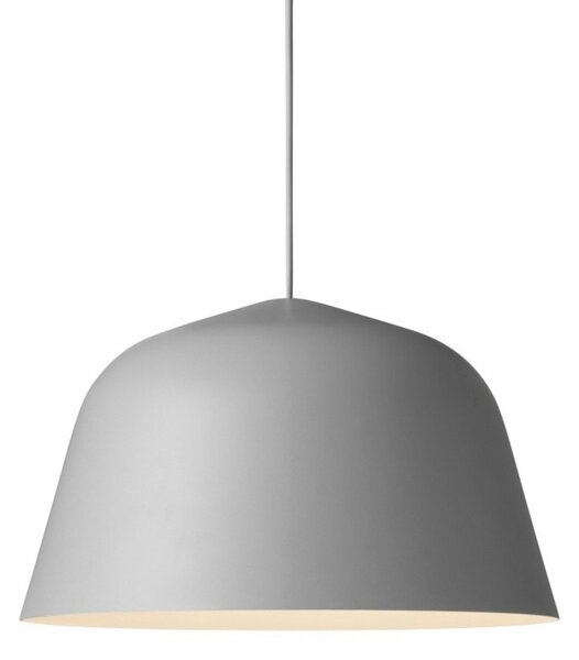 Lustră Pendul Muuto, Gri, Sala de mese, Aluminiu