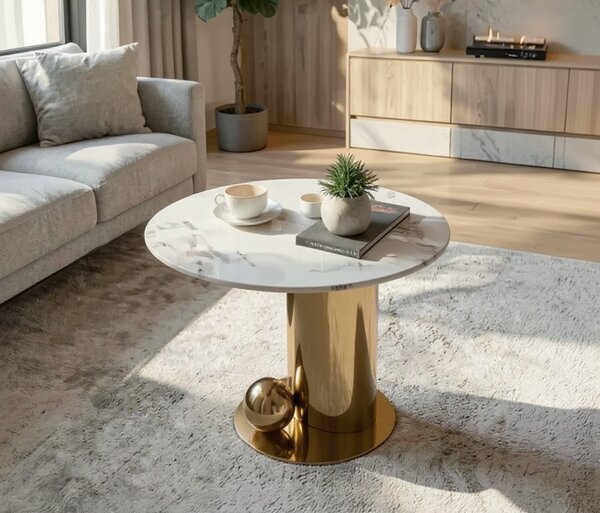 Masuta Cafea Nore 60x50h cm Gold