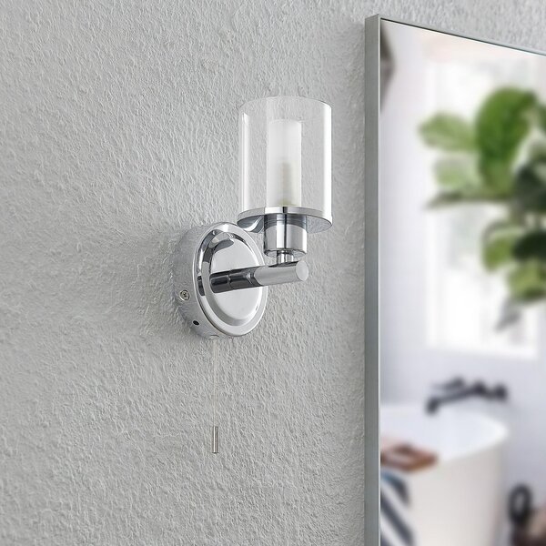 Lampă de perete Lindby, Vinza, reglabil, Metalic, Camera de zi, Metal, Modern