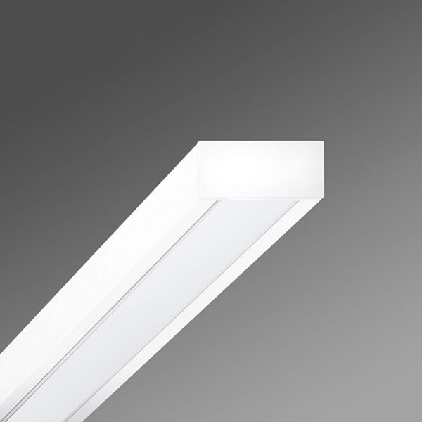 Regiolux Plafonieră LED cubus-RSAGC-1200 2553lm difuzor, Alb, Studiu / Birou, Metal