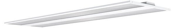 Regiolux Plafonieră kayak KYAI 150cm 6400lm 840 ET alb, Alb, Studiu / Birou, Metal